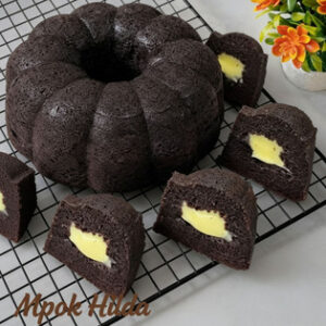 Brownies Ketan Hitam Keju Lumer